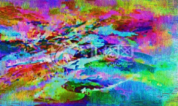 裝飾畫 抽象 印花