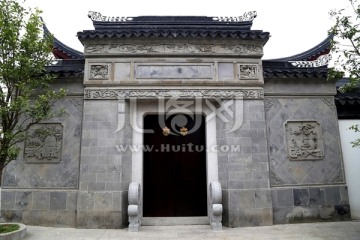老宅 院門 中式建筑