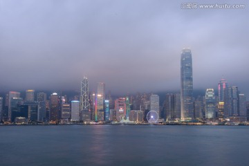 香港 维多利亚港 夜景