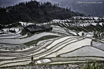 贵州梯田