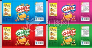 小鯨魚膨化食品