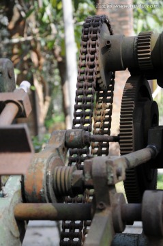 红砖厂创意园 工业时代 机器