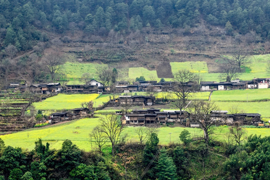 怒江峡谷风光