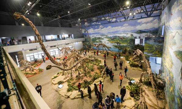 自贡恐龙化石博物馆