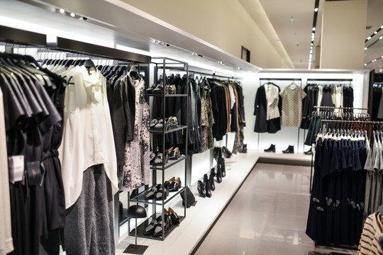 服裝店展示