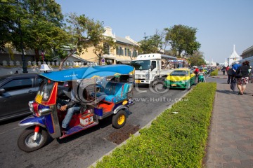 泰国出租车 泰国街景