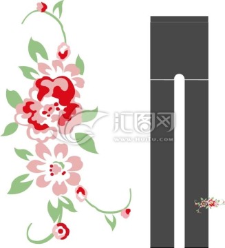 玫瑰花 一體褲