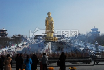 寺庙 红光山 大佛