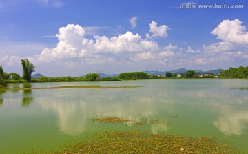 湖泊 自然风景