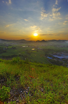 夕阳天空