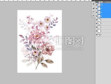 手繪花卉