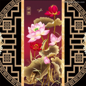 國畫花卉
