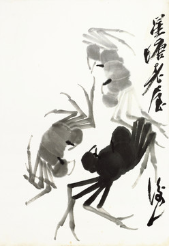 齊白石水墨畫 高清原畫掃描