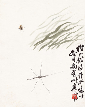 齊白石水墨畫 高清原畫掃描