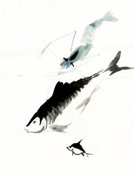 齊白石花鳥魚蝦 畫廊品質