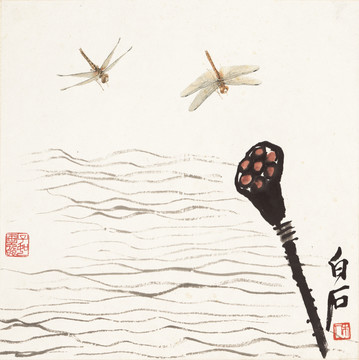 齊白石國畫作品 畫廊品質(zhì)