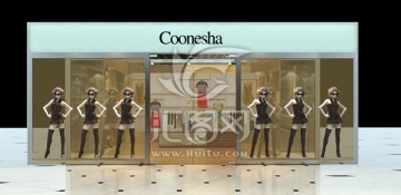 服裝店效果圖 門市效果圖