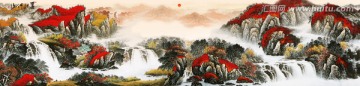 國畫鴻運當(dāng)頭