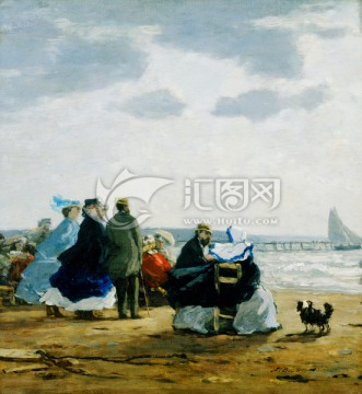 迪耶普在海灘上