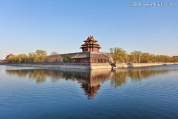 北京故宫角楼风景