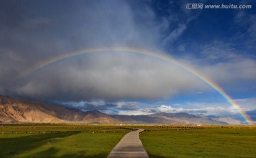 草原彩虹 高清晰