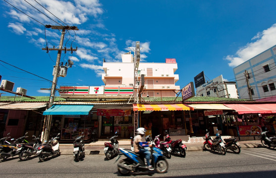 泰国街景 普吉岛