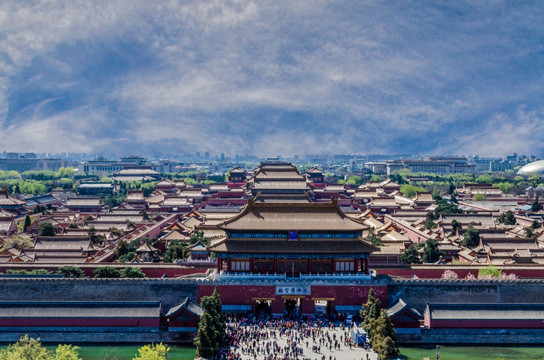 北京故宫 紫禁城 神武门