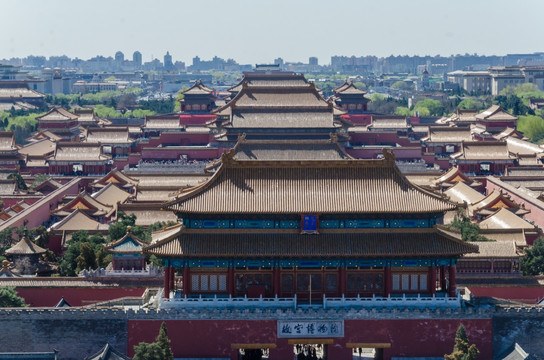 北京故宫 紫禁城 神武门