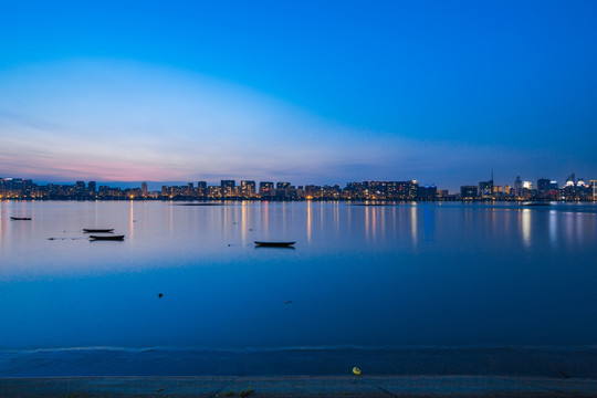 杭州钱江新城夜景