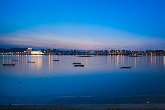 杭州钱江新城夜景