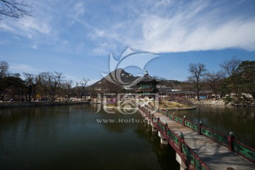 韩国景福宫后花园