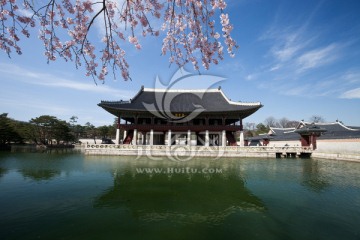 韩国景福宫庆会楼