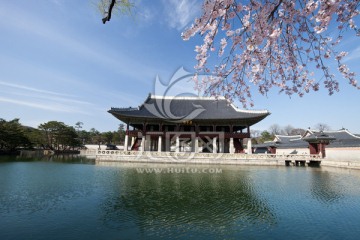 韩国景福宫庆会楼