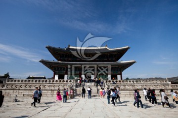 韩国景福宫勤政殿