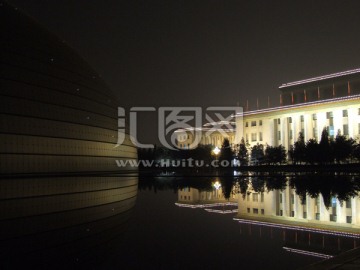 人民大会堂夜景