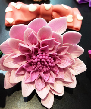 翻糖蛋糕 花卉藝術(shù)蛋糕