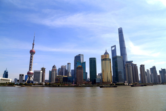 上海风光 陆家嘴 建筑群