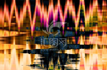 夢幻抽象底紋（未分層）