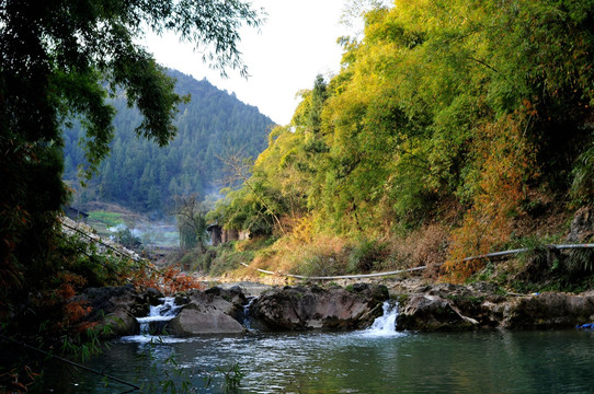 山村美景