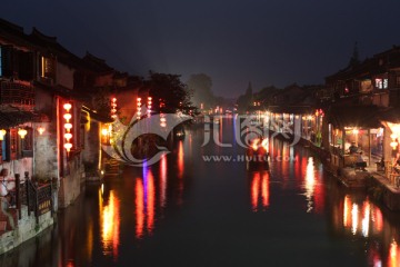 西塘古镇夜景