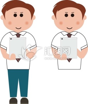 商務(wù) IPAD 人物