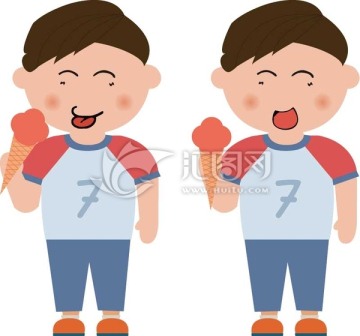 吃 男孩 人物