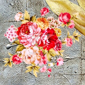 花 油畫