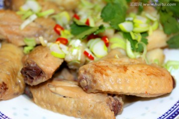 中国菜 鸡翅 食物 菜牌