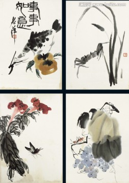 齊白石國(guó)畫 （未分層）
