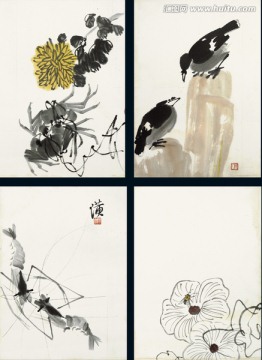 齊白石國畫 （未分層）