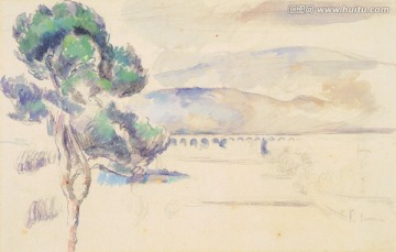田園風(fēng)景印象油畫(huà) 尚塞高清作品