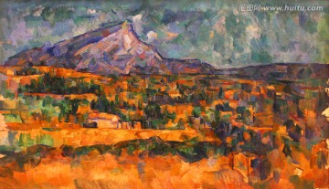 鄉(xiāng)村田園風(fēng)景油畫 尚塞高清作品