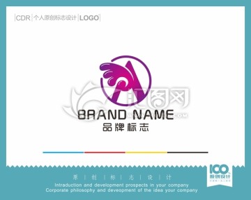 A翅膀logo