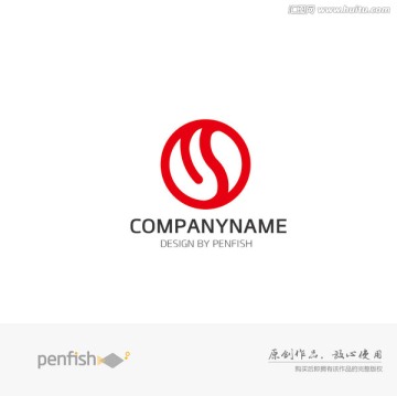 字母YS组合logo简约